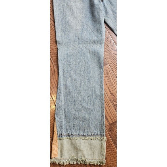 L.A. Blues Vintage 90s Women's Blue Jeans  Size 10 Riveted Hippie Y2K - Picture 12 of 16